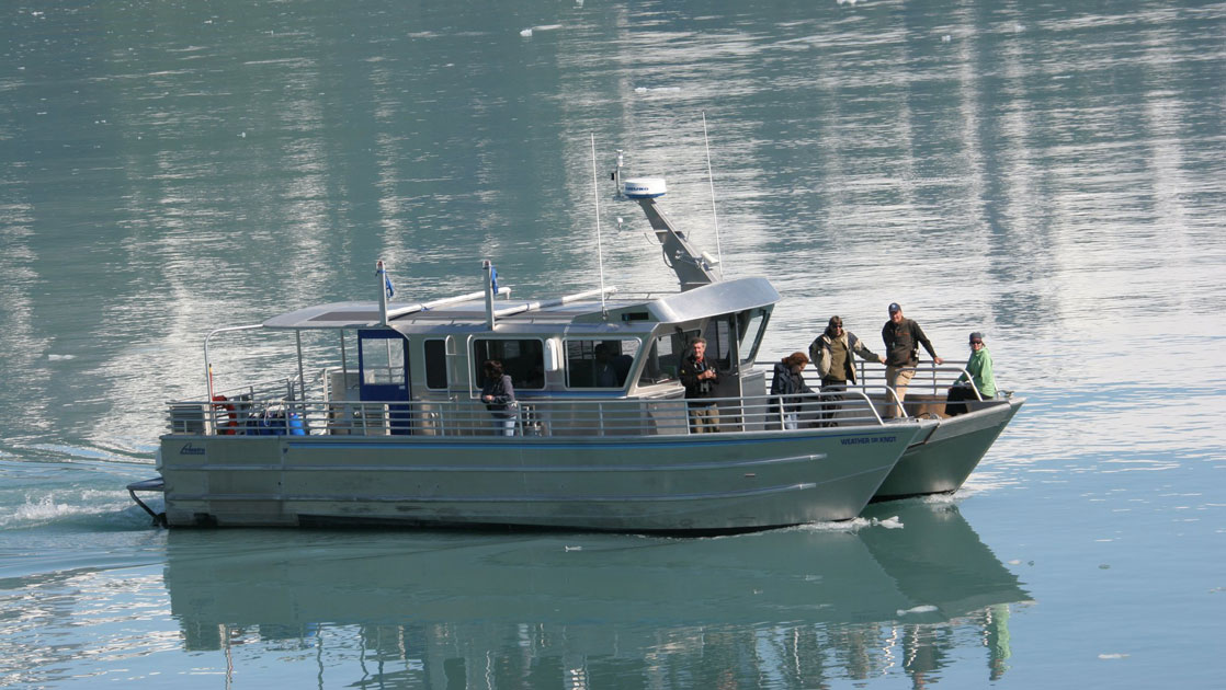 Catalyst close to glaciers in Alaska.