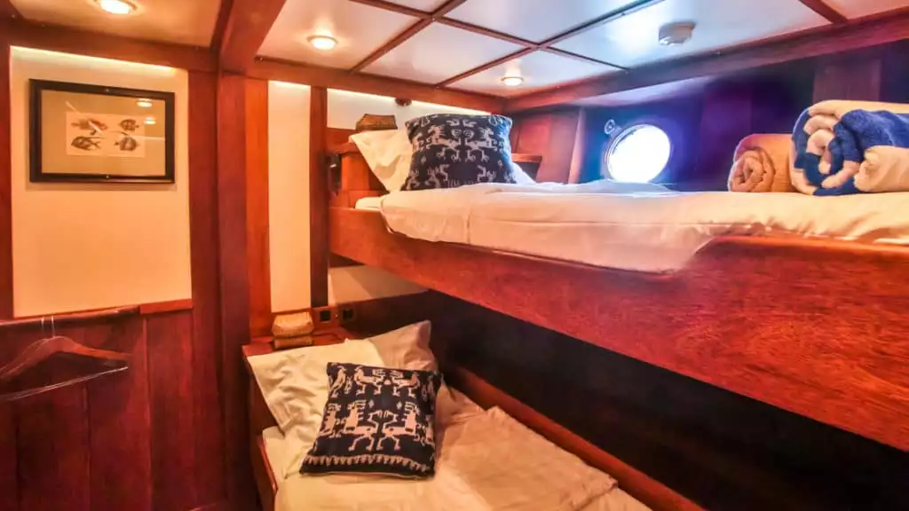 Triple Cabin aboard Ombak Putih