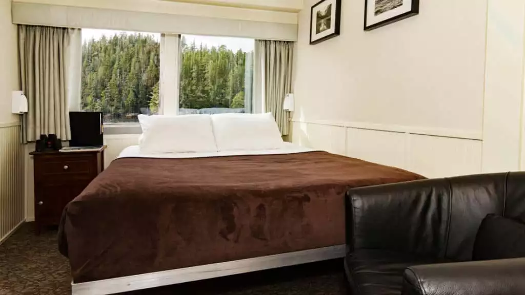 Category AA stateroom aboard Alaskan Dream
