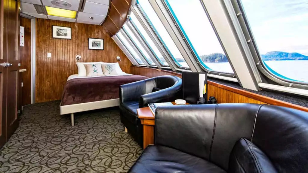 Vista View suite aboard Alaskan Dream