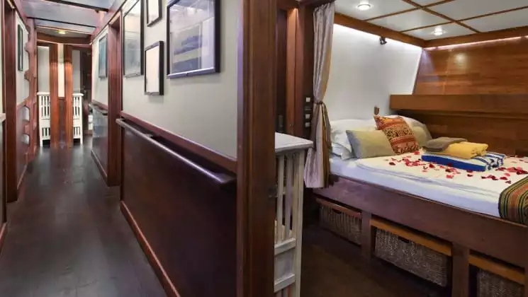 Standard double stateroom aboard Katharina