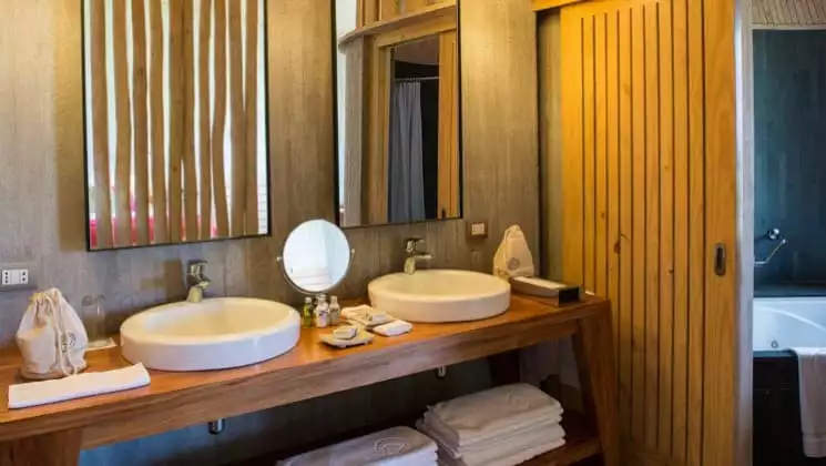 Raa Suite Bathroom at Explora Rapa Nui