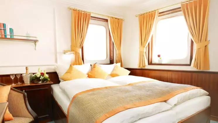 Category 4 cabin aboard Sea Cloud