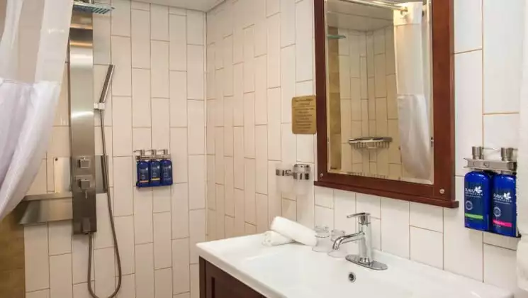 Safari Voyager Jr Commodore Suite bathroom
