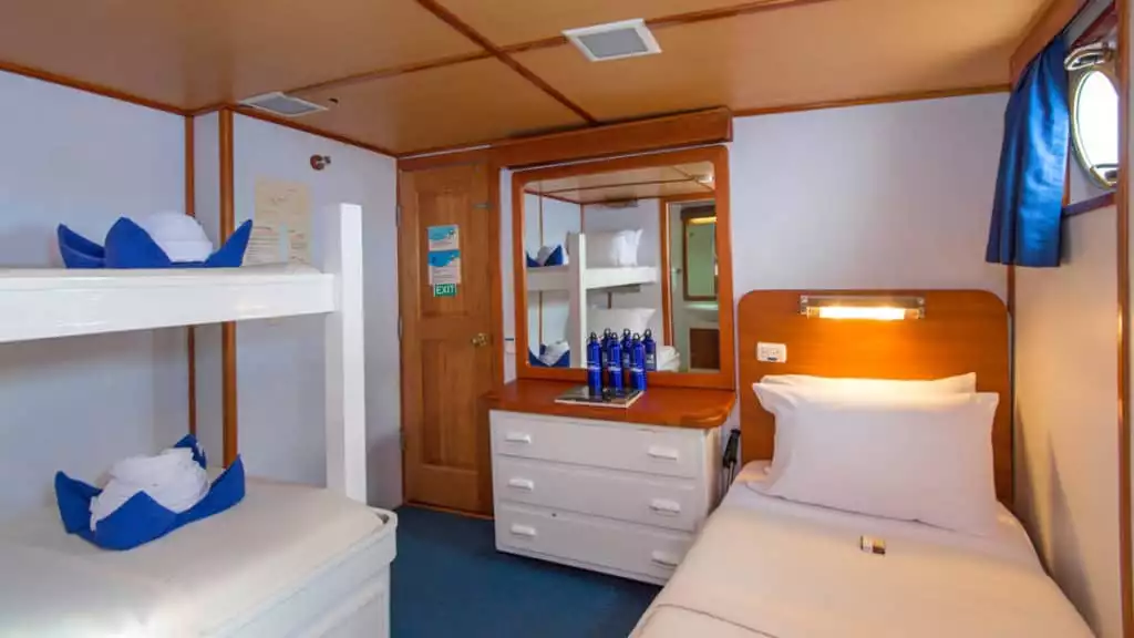 Cabin 1 aboard Beluga