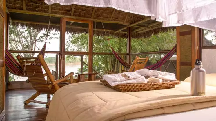 Superior Rio cabaña at Inkaterra Reserva Amazonica. Photo by: Inkaterra
