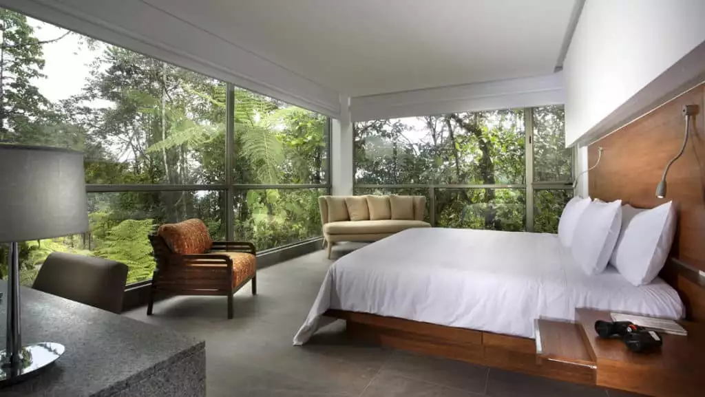 Yaku Suite at Mashpi Lodge. Photo by: Juan Pablo Merchan.

