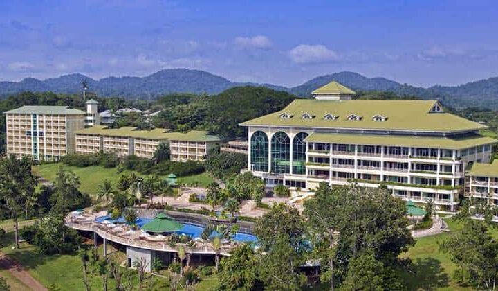 Exterior view of Gamboa Rainforest Resort in Panama