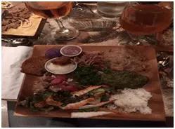 Large food platter