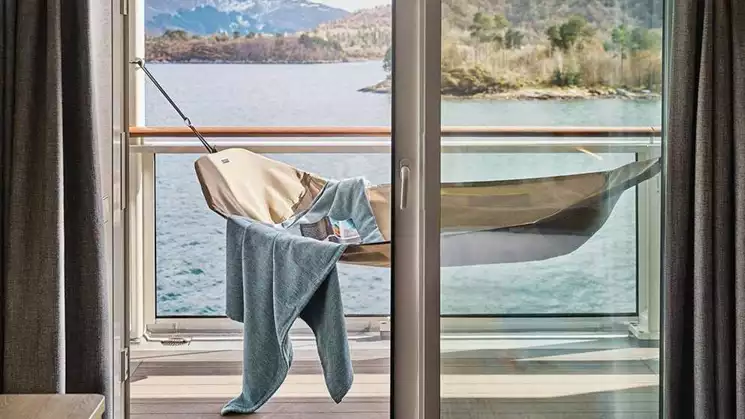 Hammock included with all balconies.
