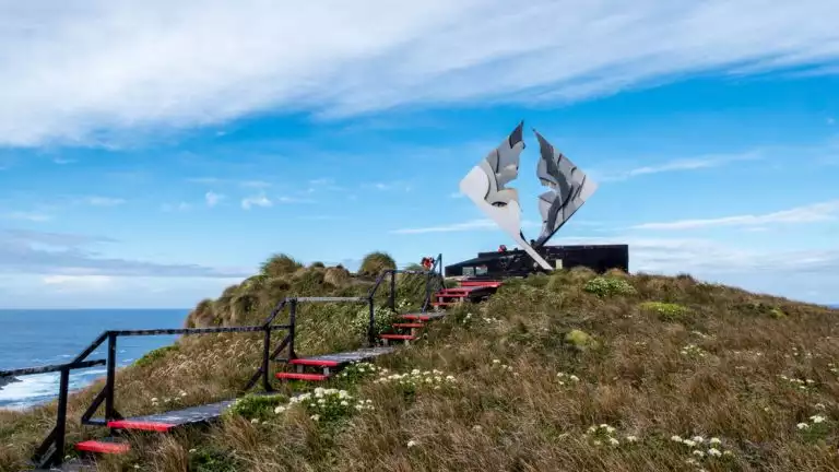 While on the Patagonia Explorer from Ushuaia to Punta Arenas you will get to see Cape Horn and the famous monument looking over it all