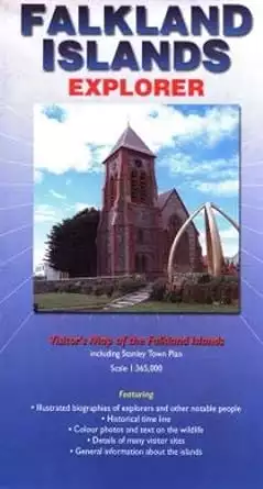 Front cover of Falkland Islands Explorer Map