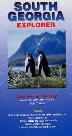 Front cover of South Georgia : Explorer (Ocean Explorer Maps)