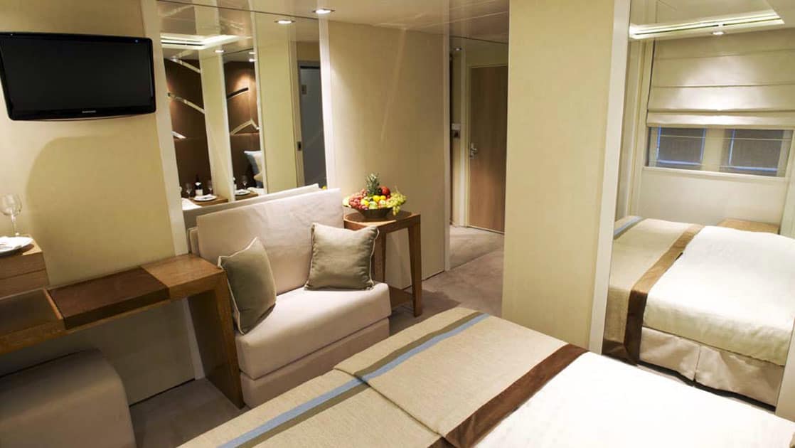 Category C cabin aboard Varitey Voyager.