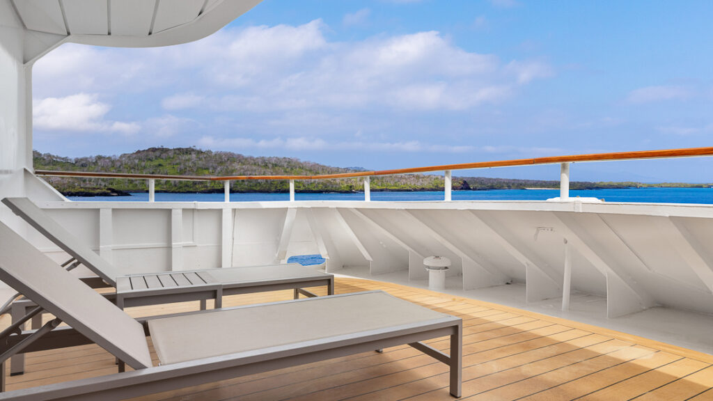 Category 7 Balcony aboard the National Geographic Gemini