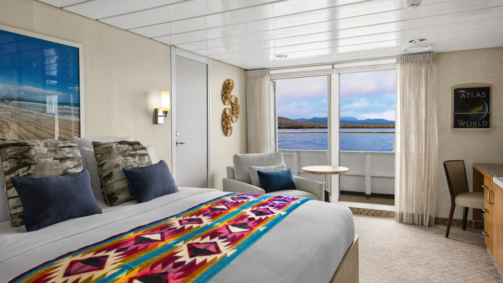 Category 4 Cabin aboard the National Geographic Gemini