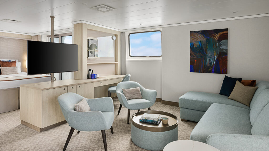 Category 7 Cabin aboard the National Geographic Gemini