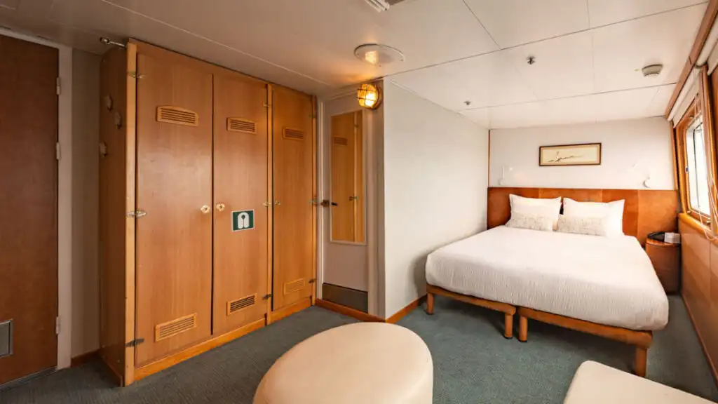Legend Suite (double occupancy) aboard Galapagos Legend