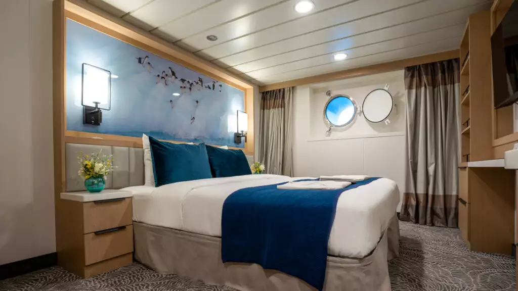 Porthole Stateroom aboard Ocean Albatros 