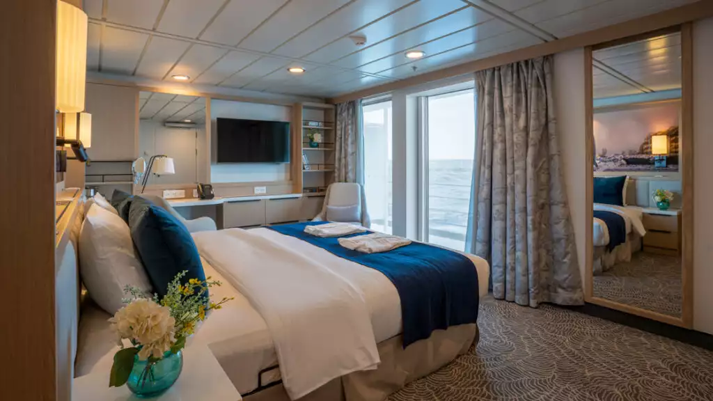 Balcony Suite aboard Ocean Albatros 
