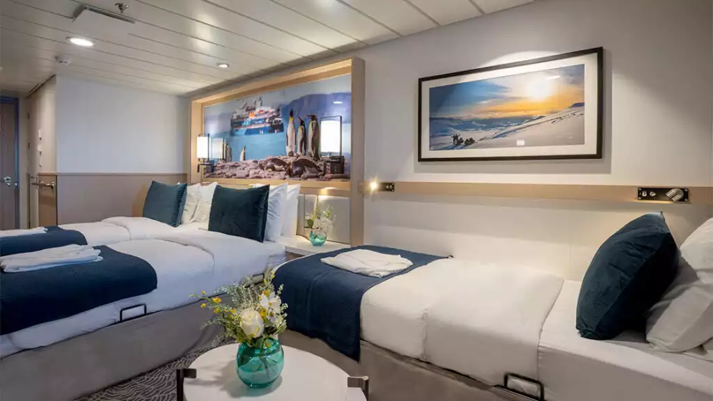 Triple Stateroom aboard Ocean Albatros 
