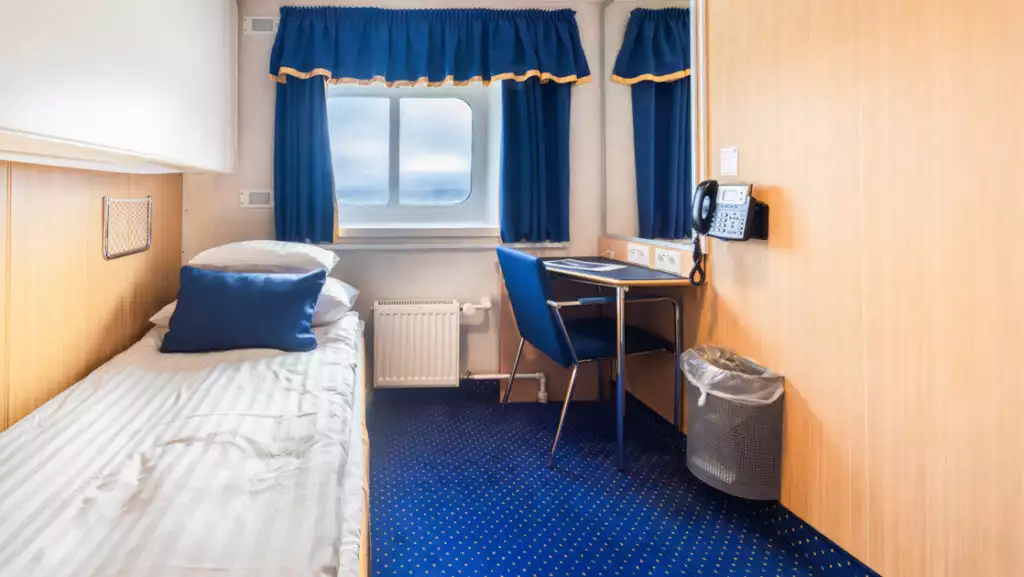 Single cabin aboard Ocean Nova: Intrepid