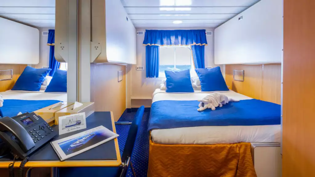 Explorer Double cabin aboard Ocean Nova: Intrepid