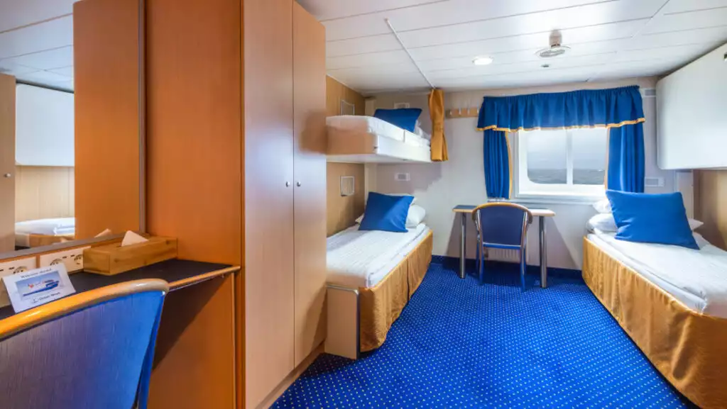 Triple cabin aboard Ocean Nova: Intrepid
