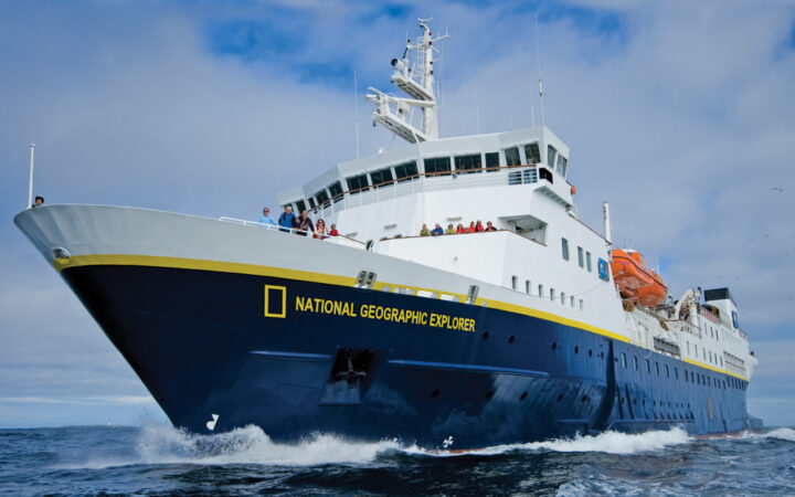 The National Geographic Explorer is a state-of-the-art expedition ship. Plying the waters of the Antarctic seas world class.