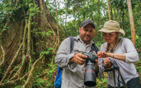 Take the opportunity to take a photography class and improve skills while with the National Geographic Upper Amazon River Cruise
