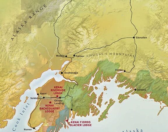 Ultimate Alaska Adventure route map.