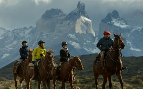 Explora Torres Del Paine takes you to the center of the National Park in Chile to see sights while horseback riding in Chile