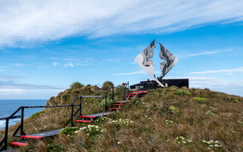 While on the Patagonia Explorer from Ushuaia to Punta Arenas you will get to see Cape Horn and the famous monument looking over it all