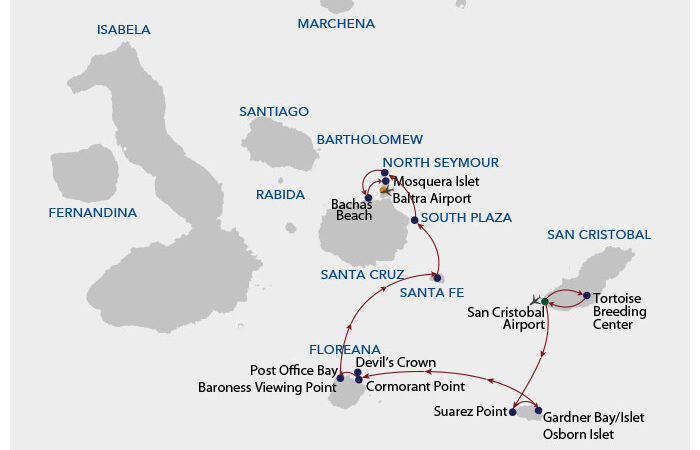 6 day southern route